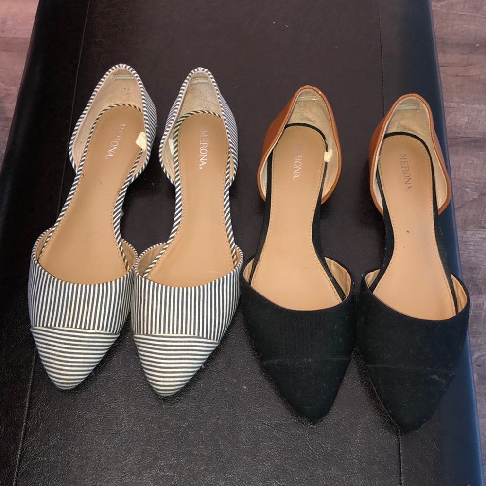 Bundle of Merona flats.